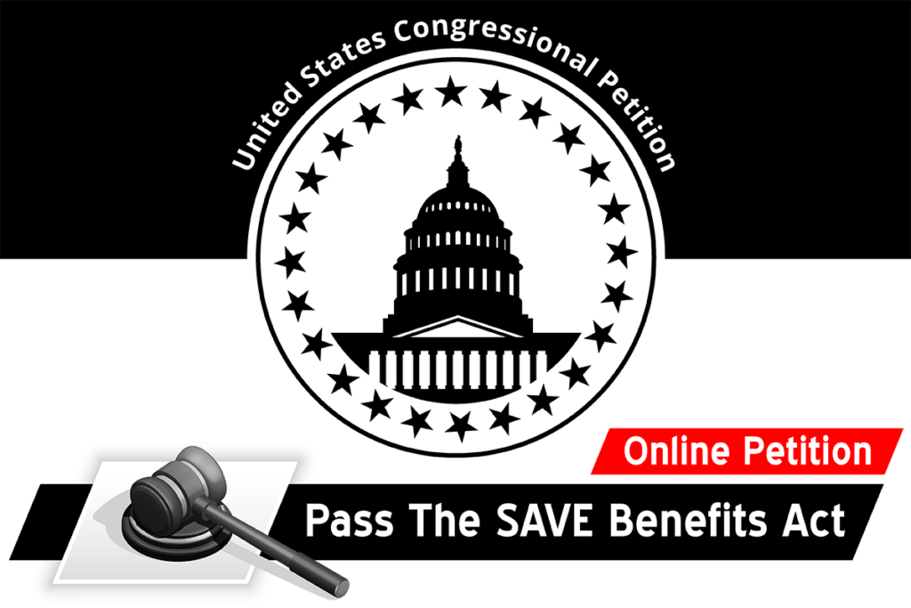 Pass the SAVE Benefits Act