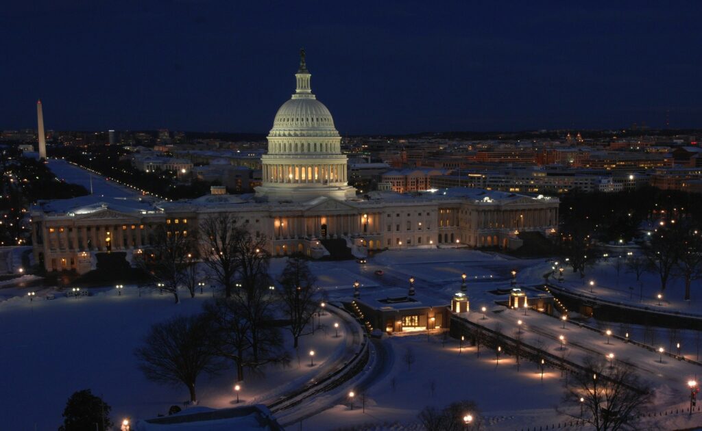 Snowy Capitol