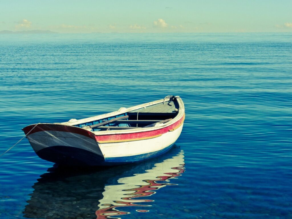 boat in water