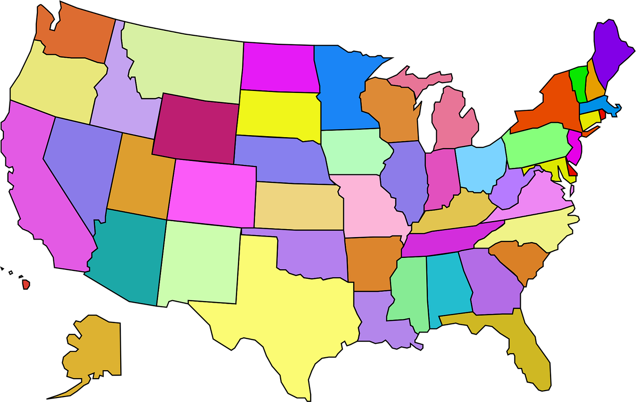 US map